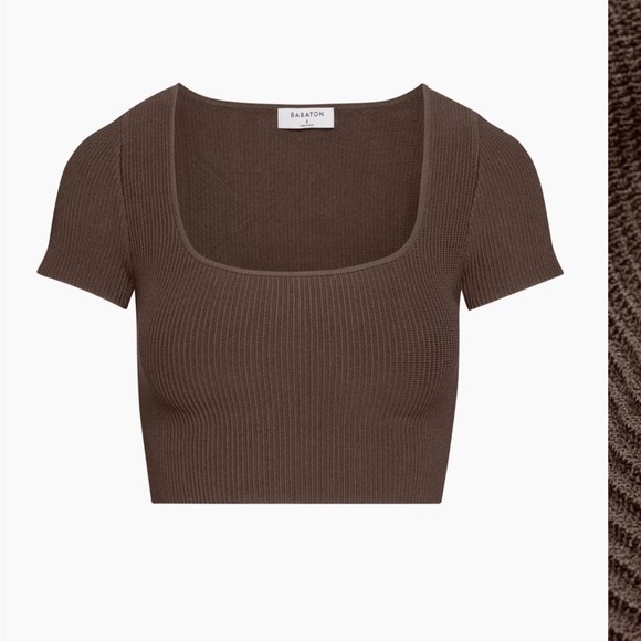 Aritzia sculpt knit squareneck tank - Picture 3 of 9